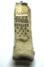 Apollo Homesock laine avec housse - gris mêlé